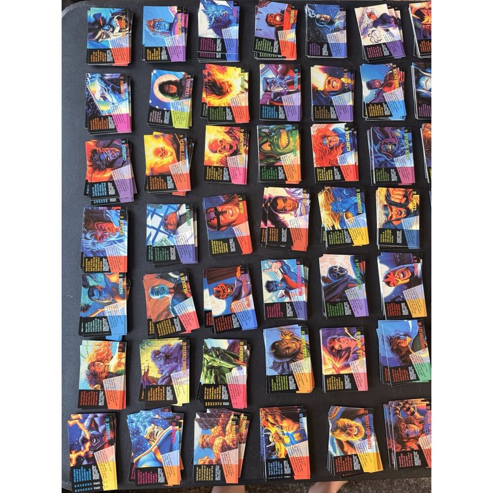 1994 Marvel Masterpieces - Complete 140 Card Base Set - Picture 2 of 9